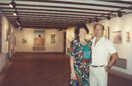 Agosto 1992  Galería de Arte Palacio de las Bezaras.